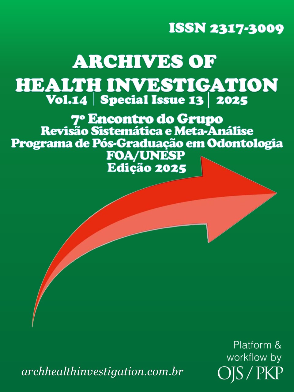 					Visualizar v. 14 (2025): Anais 7º Encontro do Grupo de Revisão Sistemática e Meta-Análise - Programa de Pós-Graduação em Odontologia da FOA/UNESP, Edição 2025
				